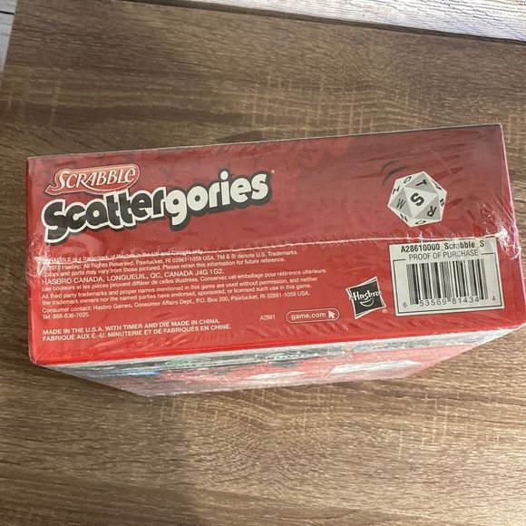 Scattergories Game by Hasbro Gaming New Factory Sealed - Picture 6 of 7